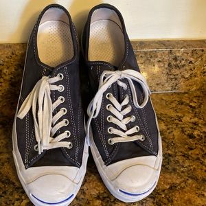 Converse Jack Purcell blue size 9 mens 10.5 Womens
